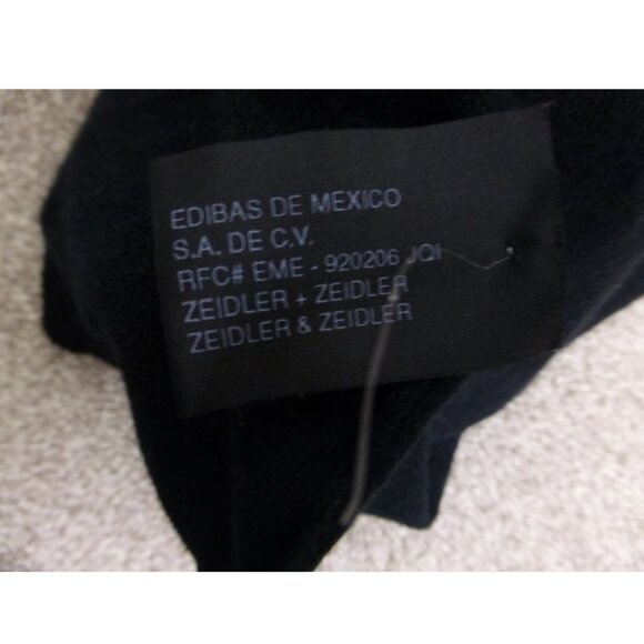 Unbranded Black Wool Blend Long Sleeve Sweater - Picture 6 of 10